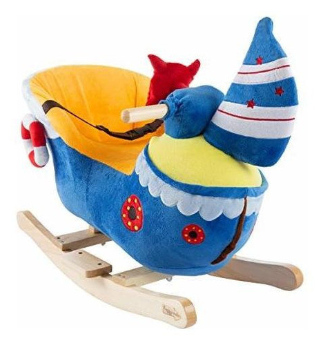 Happy Trails Rocker Para Barcos Toy-kids Montan En Una Tela 0