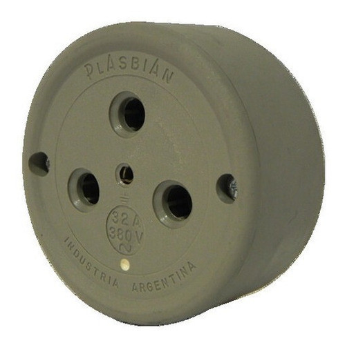 Base Industrial 3x32a+t  380v Pl00944 0