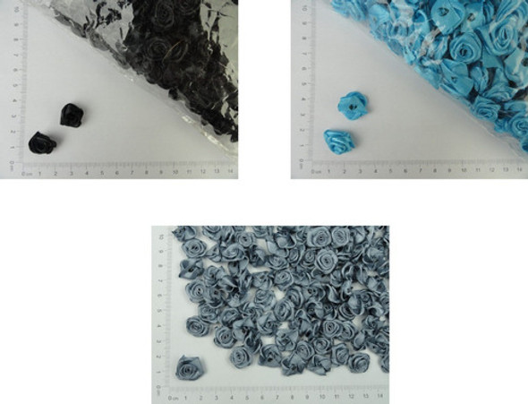 Rococo De Raso 1,5cms X 100 Unidades 3 Colores Surtidos 0