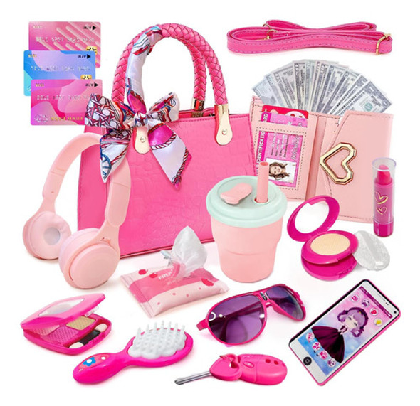 Juego De Bolso Para Niñas De 3+, Incluye Gafas Y Más 0