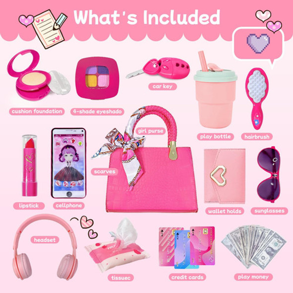 Juego De Bolso Para Niñas De 3+, Incluye Gafas Y Más 1