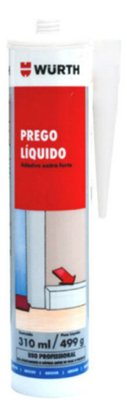 Adhesivo Clavo Liquido 310ml Wurth 0