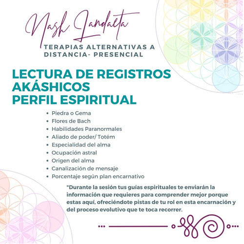 Lectura De Registros Akashicos- Perfil Espiritual+ Oráculo 1