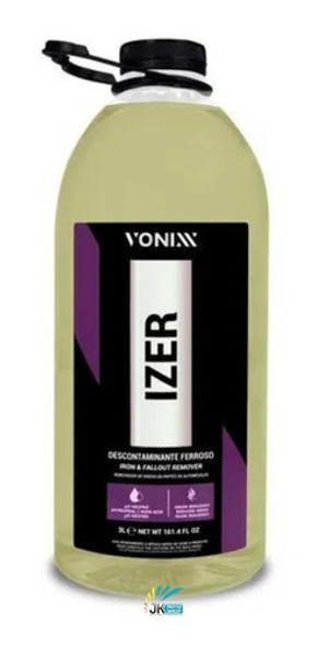 Izer Descontaminante Ferroso Limpa Roda Automotiva 3l Vonixx 0