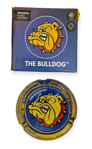 Cenicero Pirex Bulldog Amsterdam Original Excelente Diseño 1