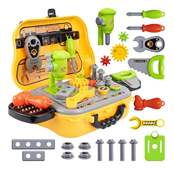 Unih Juego De Herramientas Para Niños De 2 A 4 0