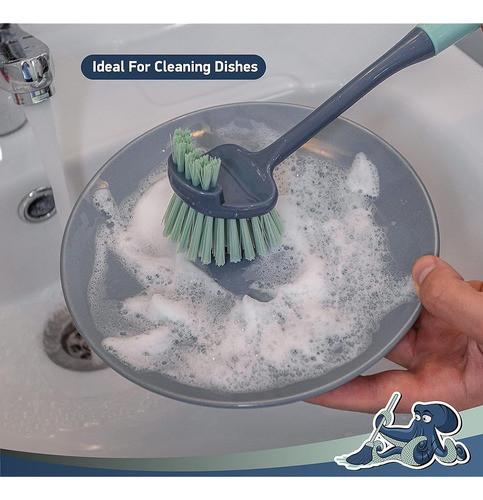 ~? Plato De Cepillo De Fregado Estándar Dsv Para Cocina Con 1