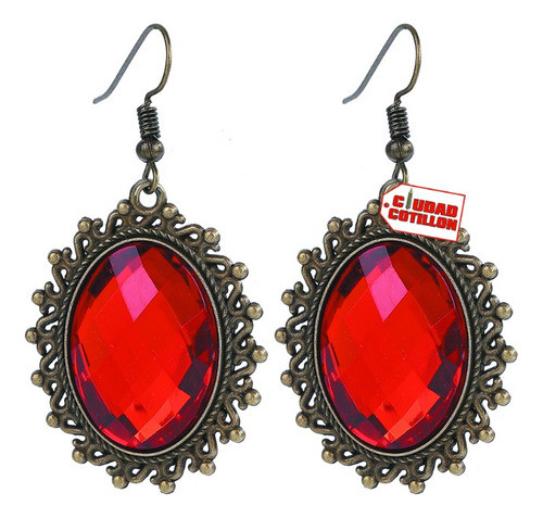 Aros Colgantes Gótico Gema Halloween- Cc 0