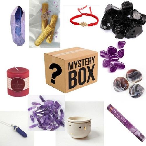 Mystery Box Caja Misteriosa Piedras Energéticas / Velas 0