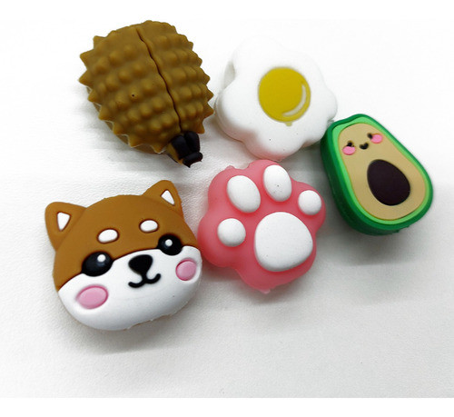 Protectores Cover Cable Usb X5 Diseños Tiernos Cute Niños 1