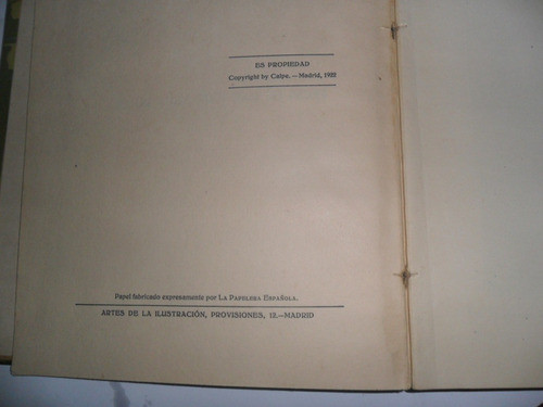 Peces De Mar Y De Agua Dulce Espasa Calpe 1922 A. Cabrera 1
