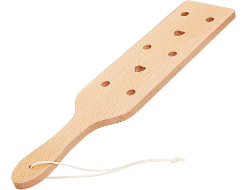 Pala De Madera Premium De 33,5 Cm Con Orificios De Flujo 0