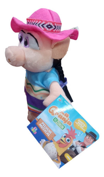 Peluche Musical Chancha Pancha La Granja De Zenon 8004 1