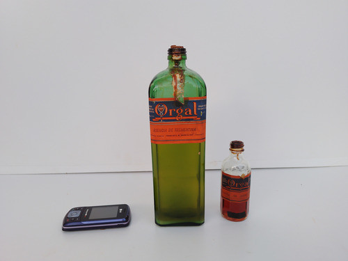 Par De Antiguos Frascos Botellas De Farmacia Boticario Ver 0