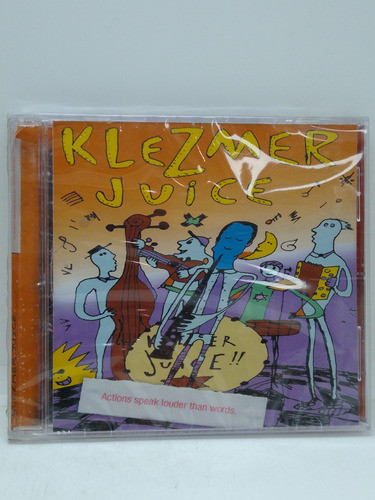 Klezmer Juice Actions Speak Louder Cd Nuevo 0