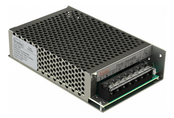 Fonte Chaveada 110/220vca Saída 12vcc 100w 8,3a - Série 1 0
