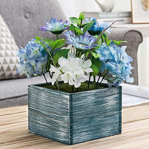 Mygift Flores Artificiales Blancas Y Violetas Para Decoració 0