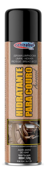 Limpiador De Cuero 400ml Centralsul 0