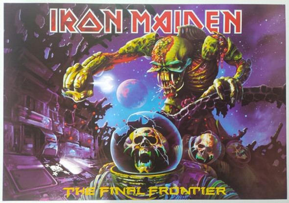 Poster Iron Maiden The Final Nuevo Laser Rock 0