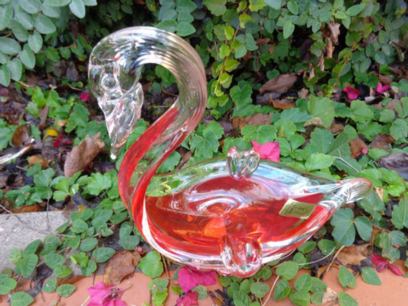 Un Fino Y Delicado Cenicero En Cristal De Murano 0