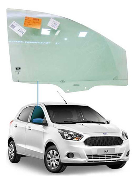 Vidro Porta Dianteira Direita Ford Ka+ 2014 A 2021 0