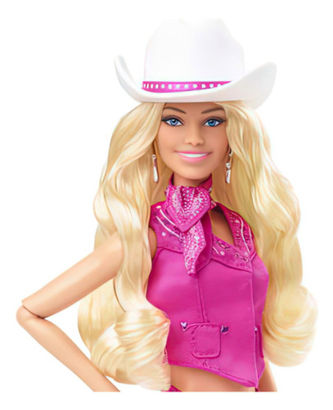 Gigantografia Corporea De Barbie Vaquera A Tamaño Real 1