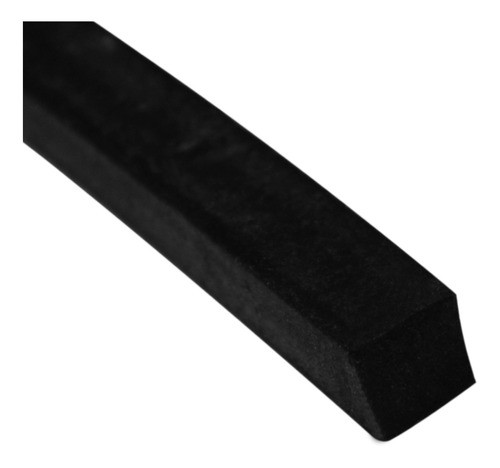Borracha Perfil Esponjoso Vedação 12,5x12,5mm Macio -1 Metro 1