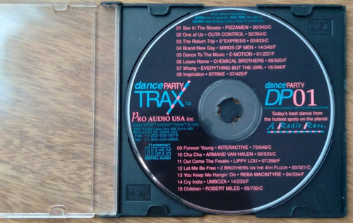 Cd Rádio Pro Áudio Usa Dance Party 1 / Sex In The Streets. 0