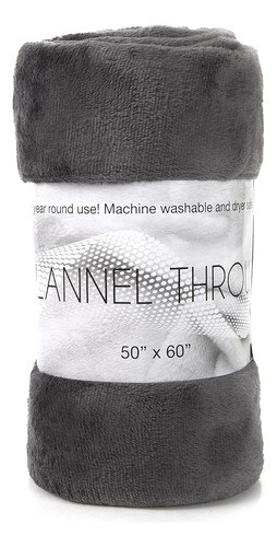 Manta De Tiro De Lana Twin Size Fuzzy Lightweight Warm Soft 0