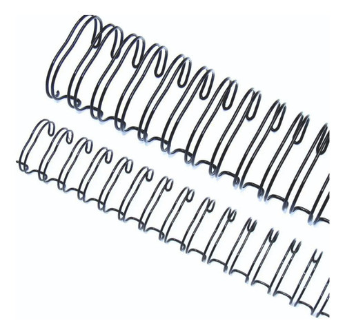 Wire-o Para Encadernação 2x1 A4 Preto 1 1/4 Até 270fls 25un 1