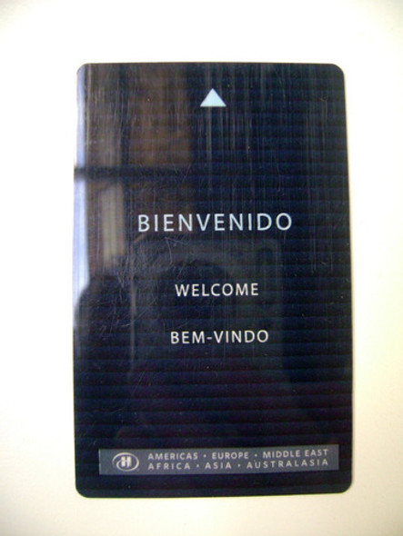 Tarjeta Llave Hotel Hilton Internacional Lujo Coleccio Boedo 0