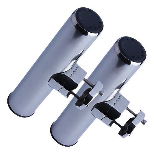 2 X Bote Acero Inoxidable Caña De Pescar Titular Clamp-on Ra 0