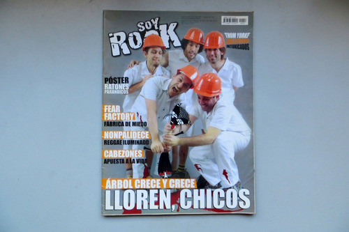 Arbol Non Palidece Cabezones Revista Soy Rock N° 27 Ago 2006 0