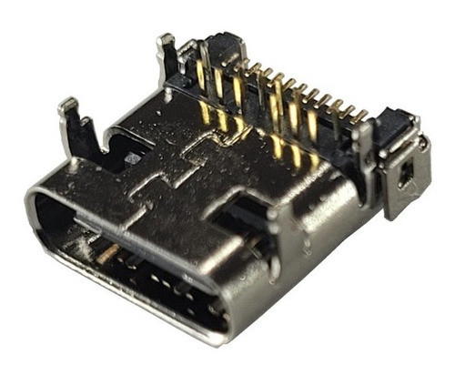 Conector Ficha Usb C Hembra 24 Pines Usb-c-ch24 10 Unidades 0
