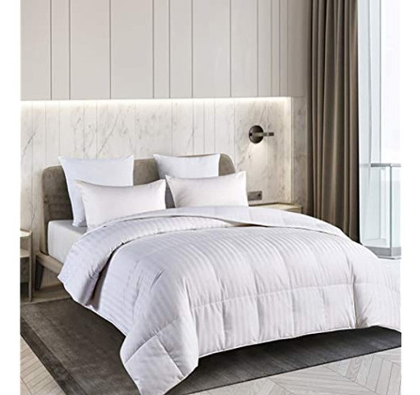 Edredón Blue Ridge Home Fashions De Rayas De Damasco De 500 1 Edredón Blue Ridge Home Fashions De Rayas De Damasco De 500 1