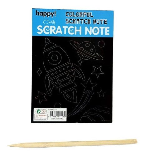 50 Libretas Papel Mágico Arte Multicolor Ideal Souvenir 0