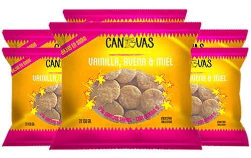 Galletitas De Vainilla, Avena & Miel Canvas - 6 Unidades 0