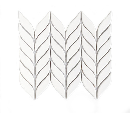 Fika Porcelanato Malla Wheat Shape White Mate 27x29 0