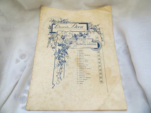 Partitura Eduardo Dorn Fantasias Selectas Rigoletto Verdi 0