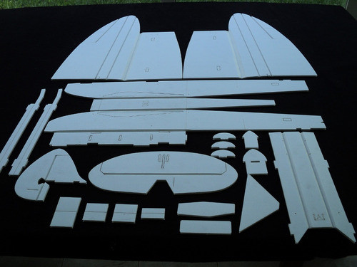 Kit Para Armar Spitfire Motor Electrico 1