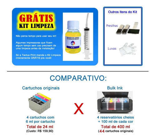 Bulk Ink Para Epson C79 Cx4900 Cx5600 Luxo Tinta Sublimatica 1