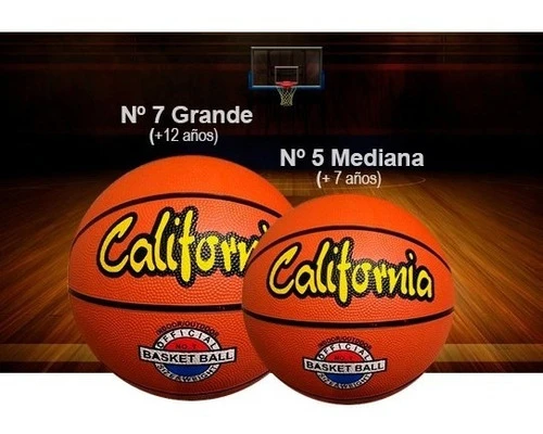Pelota De Basquet N5 Mediana Para Uso En Interior Y Exterior 1
