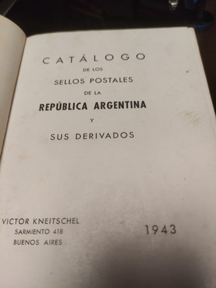 Catalogo De Sellos Postales Argentina 1943 Víctor Kneitschel 1