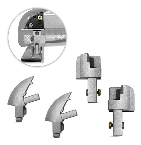 Kit Cantoneira Angular 18º Frontier Ff951 Capota Flash Cover 0