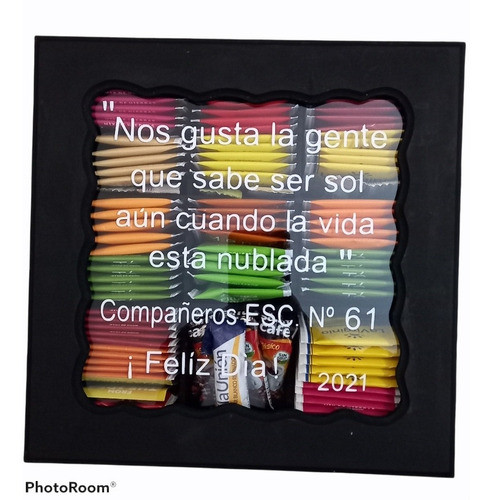 Regalo Maestra Personalizado Caja De Té Diferente Único 0