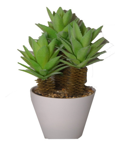 Planta Artificial Con Maceta Decorativo 8x32cm 0 Planta Artificial Con Maceta Decorativo 8x32cm 0
