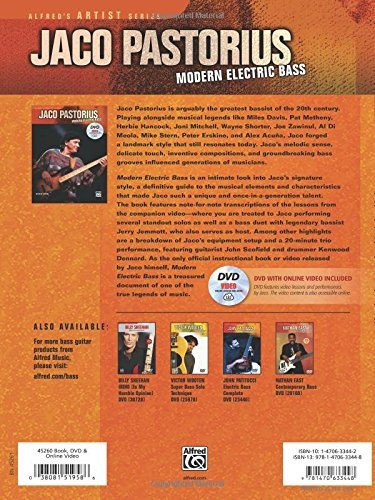 Book : Jaco Pastorius -- Modern Electric Bass: Book, Dvd ... 1
