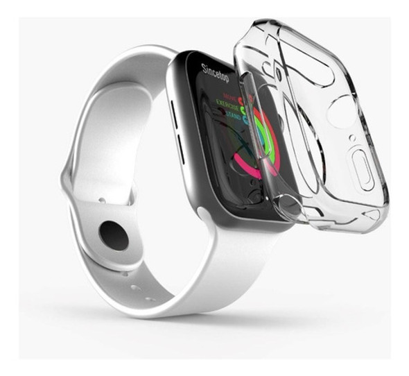 Protector Para Apple Watch 40mm Tpu Transparente 0