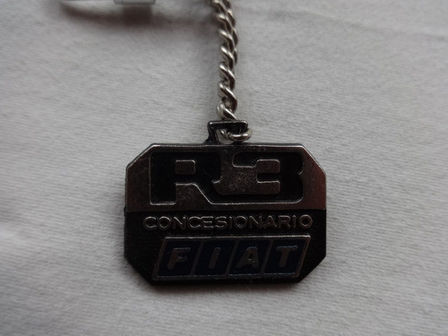 Llavero Fiat Ruta 3 R3 Concesionario San Justo 128 125 600 1