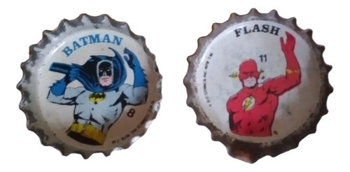 Chapita Corona Refresco Mirinda Coleccion, C/ Super Heroes 0